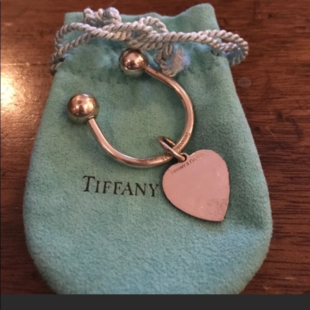 Authentic Tiffany key ring